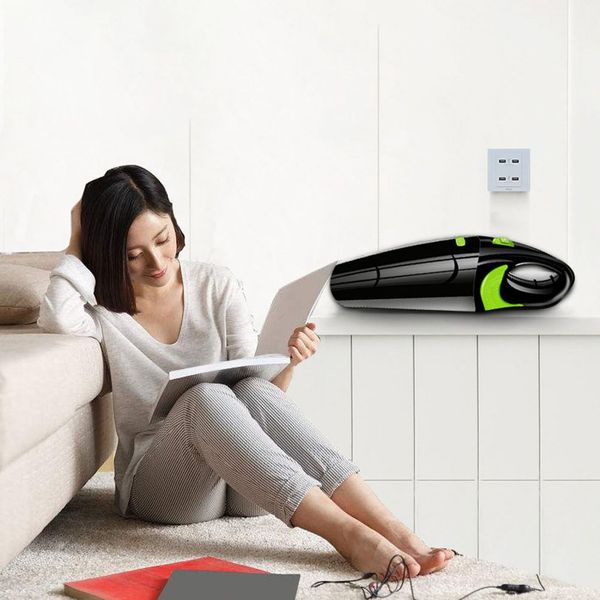 

portable 120w car vacuum cleaner handheld wireless mini vacuum cleaner super suction