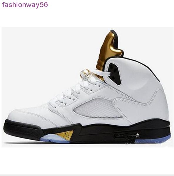 

new pattern 5 og black metallic basketball shoes mens sports shoes athletics discount 5s sneakers shoes outlet size 8-13 6023g