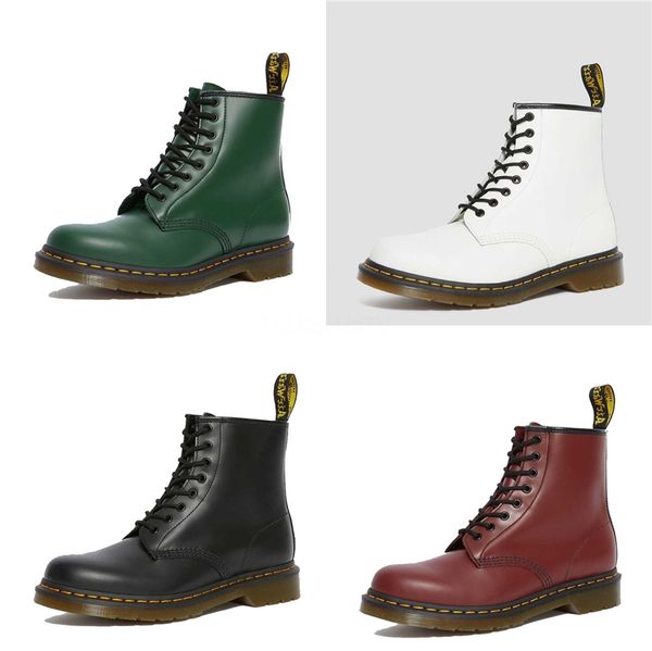 

the arrival of the new man red high shoes fashion metal tip toe is short and ankle boot and personalized postal martin boots#423, Black
