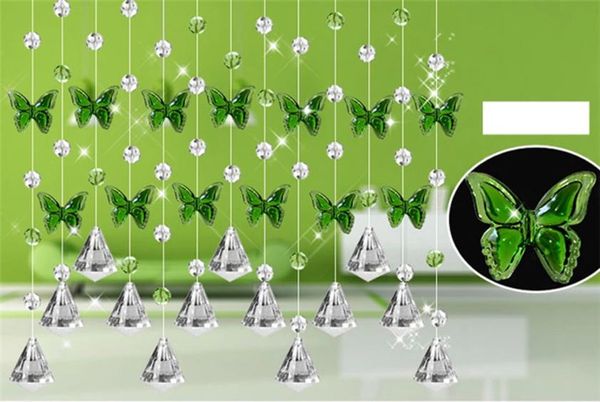 

2018 crystal glass bead curtain luxury living room bedroom window door wedding decor 3qw0528