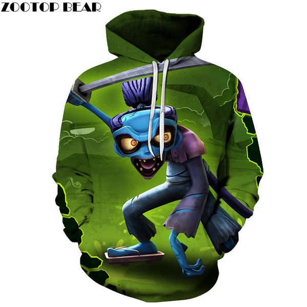 

new war game men hoodies anime cat streetwears brand fashion sweatshirts 3d print tracksuits funny pullovers, Black