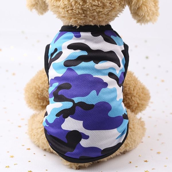 

puoupuou camouflage dog clothes vest summer pet clothes apparel dog clothing for small medium dogs cute ropa para perros xs-xxl