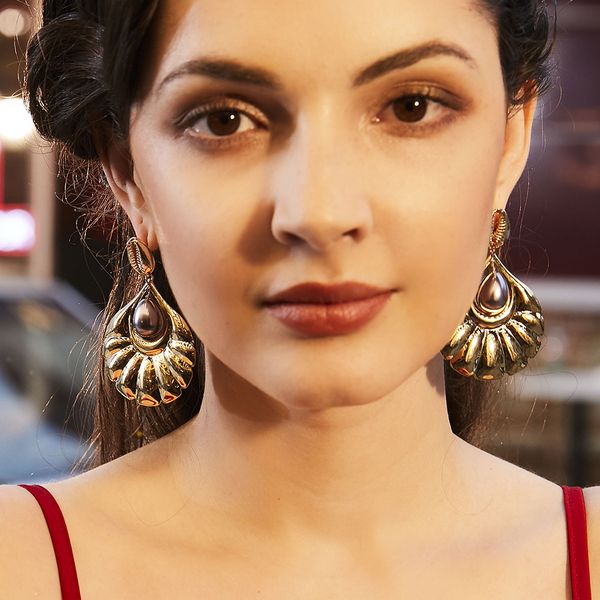 

серьги из гипоаллергенной нержавеющей стали с ушной раковиной, жемчужные серьги из европы и сша, серьги из сплава раковин, подарок, элитная, Silver