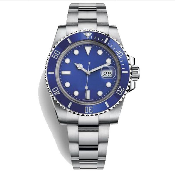 

New Men Luxury AAA Brand Date The Diver'S Watch Oystersteel Oyster 40mm Automatic Watch Luxury Brand Business Watches