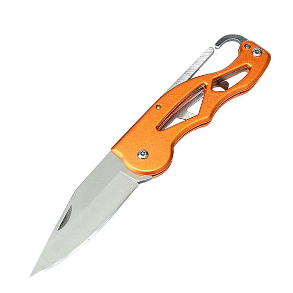 

sell multifunction portable pocket survival rescue folding knife camping mini keychain tactical hunting outdoor tools