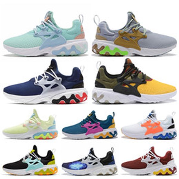 

beams x react presto dharma women mens running shoes witness protection barely volt rabid panda triple black trainers sports sneakers 36-45