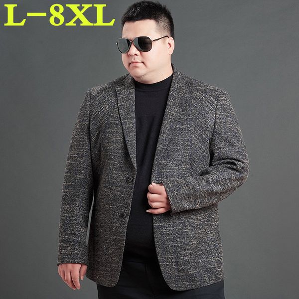 

men's suits & blazers plus size 8xl 7xl 6xl arrival brand clothing jacket spring suit men blazer fashion slim male casual, White;black
