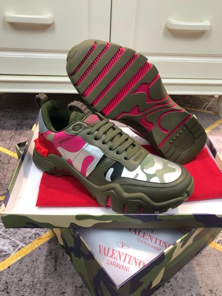 

high-end luxury women's men's jogging casual shoes outdoor sports climbing shoes triple retro platform army green camping shoes nh, Black