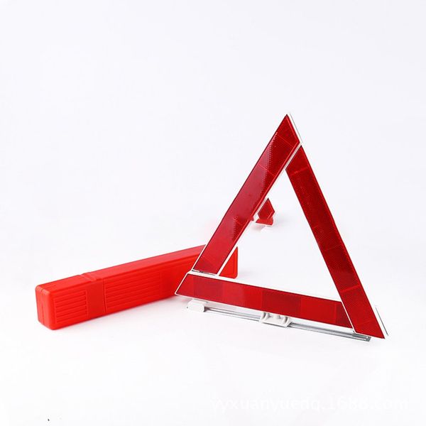 

car vehicle emergency breakdown warning sign triangle reflective road safety
