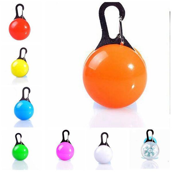 

led pet signal dog glow collar light pendant pet night out security lights for dogs anti-lost necklace luminous bright decoration lxl722-1