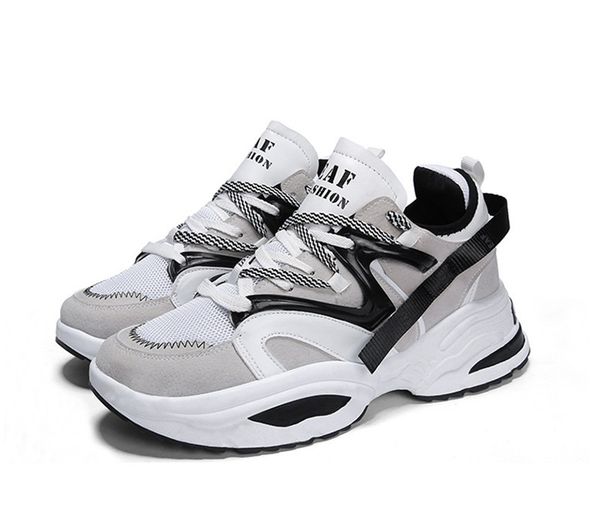 

wholesale triple s mens shoes clunky sneakethicksoled korean breathable casual sports fashion student running shoes