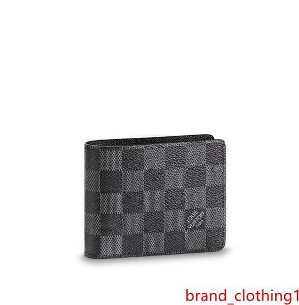 

новый n64002 slender id бумажника мужчины натуральной кожи длинный кошелек цепи держатели бумажники компактный кошелек клатчи вечер key card