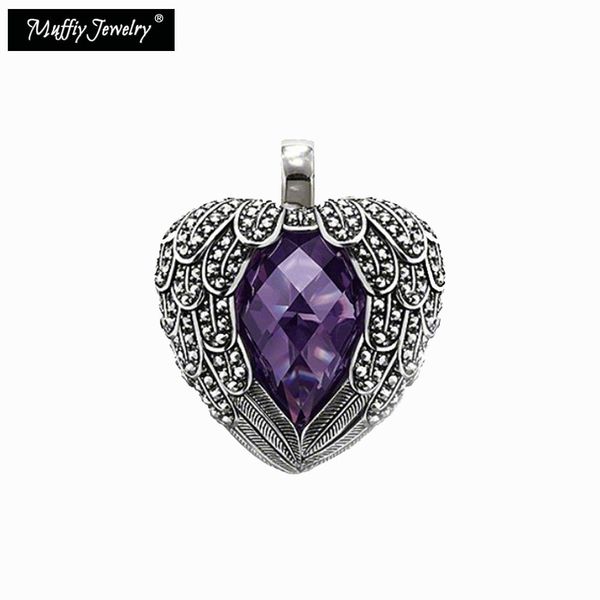 

feather heart pendant, glam fashion good jewelry for men and women,ts gift in 925 sterling silver,super deals