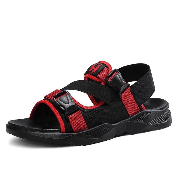 

men's shoes sandal all-match black casual shoes youth fashionable outdoor mesh (air mesh) breathable
