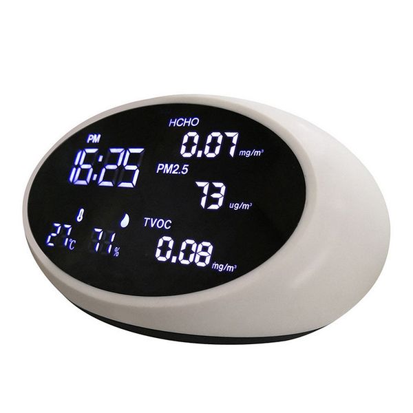 

formaldehyde detector detects hcho tvoc pm2.5 with humidity temperature detection air monitor quality for home office
