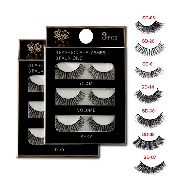

natural handmade cross false eyelashes beauty makeup thick voluminous messy fake eyelash extension tools eye cosmetic