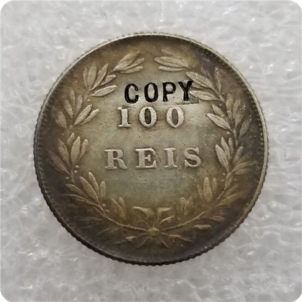 

1866.1869.1881 portugal 100 reis coin copy commemorative coins-replica coins medal coins collectibles