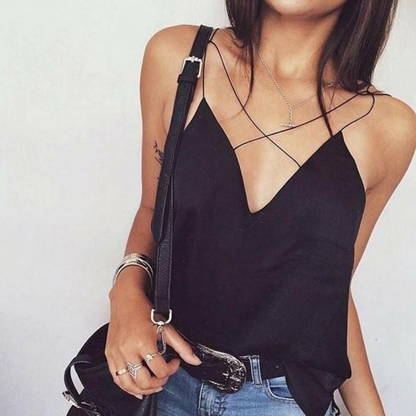 

2019 brand new summer women ladies casual off shoulder tank vest blouse sleeveless crop shirt, White