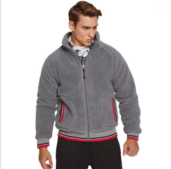 

solid jackets casual stand collar long sleeve mens coats winter mens outwear with zipper fashion designer mens, Black;brown