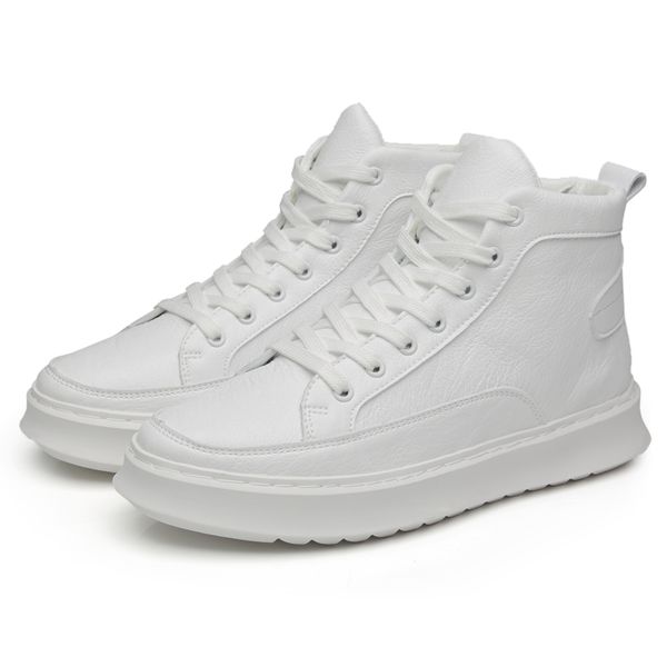 

xda men's fashion casual shoes high sneaker shoes 2019 new spring new men x02, Black
