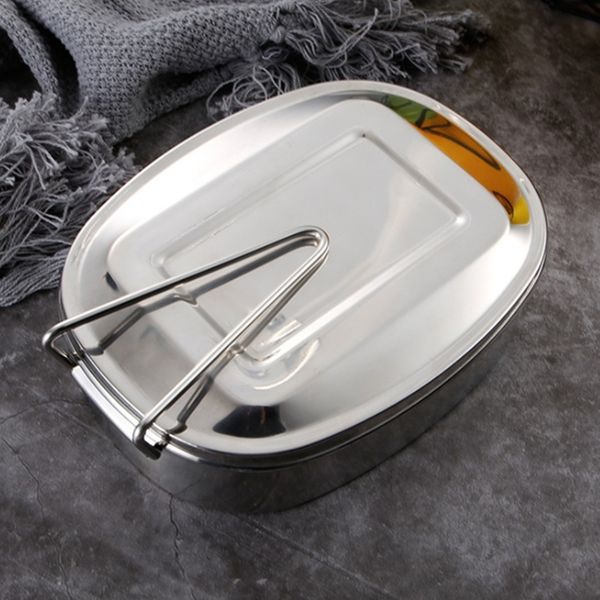 

из нержавеющей стали 1-tier eco обед box metal bento box посуда наборы