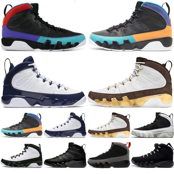 

with box 9 9s dream it do it unc mop melo mens basketball shoes la og space jam men bred anthracite black sports sneakers designer