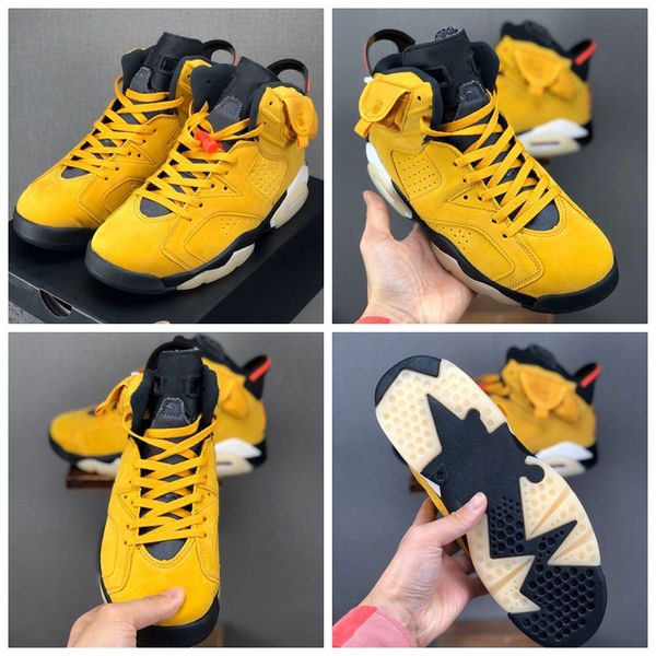 

travis scotts x 6 mens basketball shoes 3m ts wheat yellow army green baskets sneakers tinker cactus jack jumpman 6s trainers des chaussures