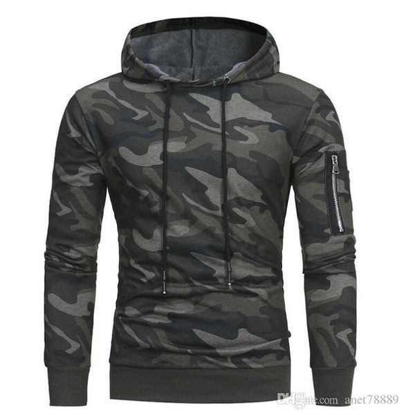 

new men's jackets camouflage hoodies sports coats hooded sweatshirts sweater outdoor outerwear windbreaker pullover sportswear, Black;brown
