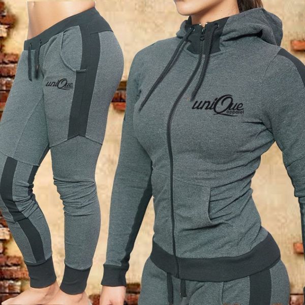 

2019 костюм-платье motion leisure time suit mz9001, Gray