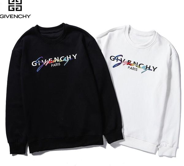 

049 luxuriou brand de ign xxlgivenchy knight long leeve hooded weater men women breathable fa hion treetwear weat hirt outdoor