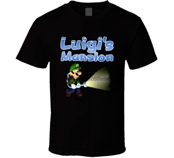 

luigis mansion super mario футболка, White;black