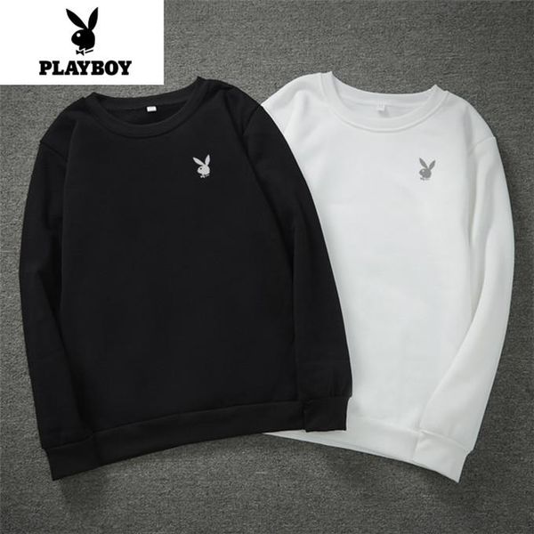 

g2 playboy men women pullover sweater luxury brand hoodie long sleeve design sweatshirt mens fashion letter print g2 playboy, Black