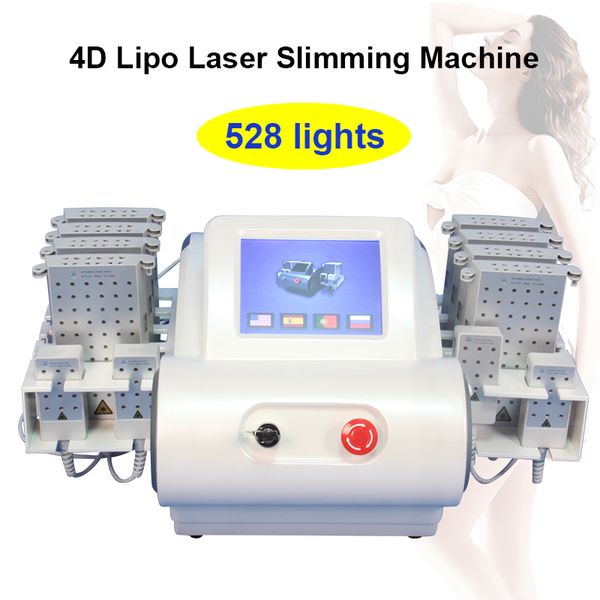 

diode lipo laser lymphatic drainage lipolaser body shaping machine weight loss liposuction machines 528 lights