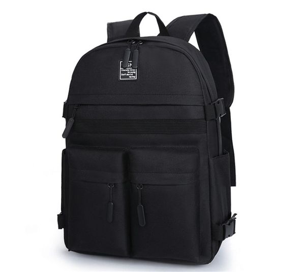 

men backpack business casual double backpack women solid color oxford cloth computer bag fashion ph-cfy20061637
