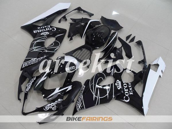 

4 подарки новые абс зализах мотоцикла kits, пригодный для suzuki gsxr1000 gsxr1000 k5 2005 2006 05 06 кузовостроение набор холодный белый че