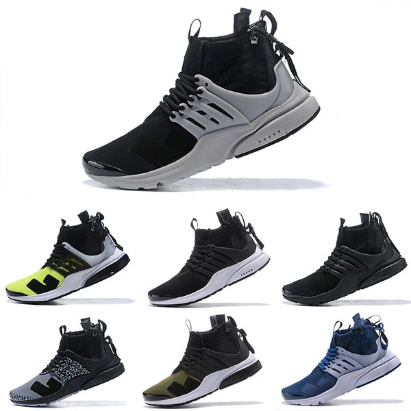 

2019 brand new acronym presto designer shoes camouflage graffiti men women running shoes racer pink cool grey darts sneakers size 5.5-11
