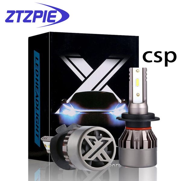 

mini3 6500k csp h1 h4 h7 h11 9005 9006 9012 5202 9007 auto car headlight bulbs head laser super bright led headlight