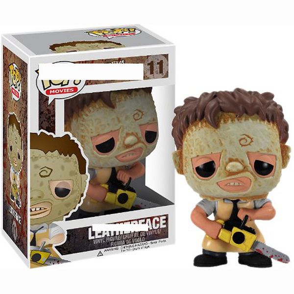 

funko pop leather face chainsaw killers vinyl action figure with box