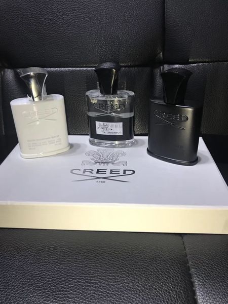 

famous creed perfume set 30ml*3 aventus green irish and silver water mini sets long lasting and high fragance car air freshener