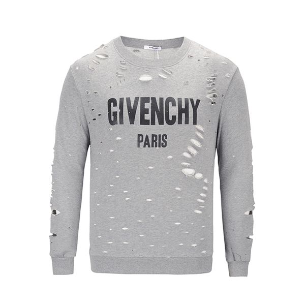 

2019 new winter europe paris american stars fashion men luxury sport sweater casual women pullover o-neck men's hoodies giv sweatshirts, Black