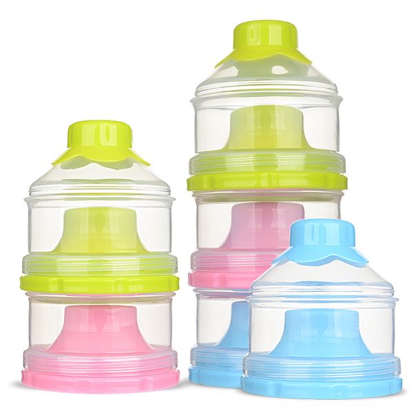 

baby products manufacturers wholesale pp transparent large capacity portable multi-functional supplementary food box three layer