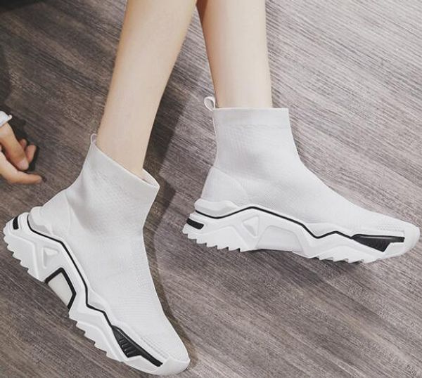 

women's elastic socks shoes training sneakers buy unique comfortable cool bass court nice walking gym jogging online stores girl ladies, White;red
