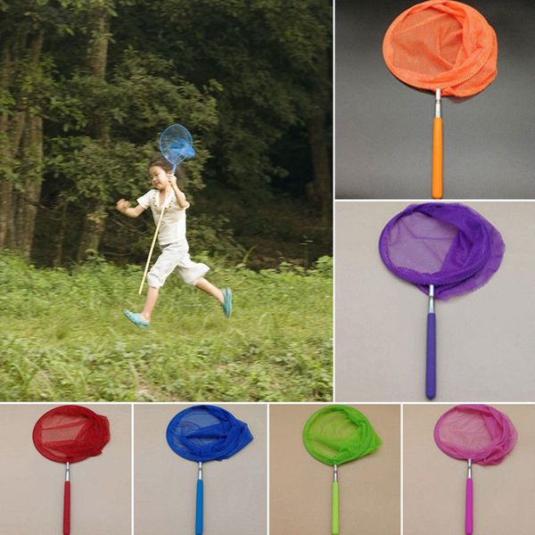 

extendable kids catcher net butterfly fish insect catcher net strong fishing hand tool mosquito trap child camp outdoor toys