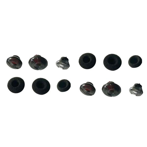 

2x 6pcs ear bud gel earbuds eargels tips for plantronics voyager legend, uc