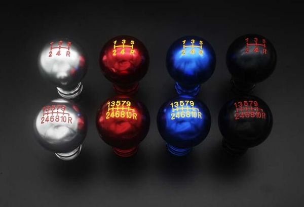 

universal 5r 6r 10r suv vehicle manual automatic gear shift knob head stick shifter lever fit for ford passat honda audi