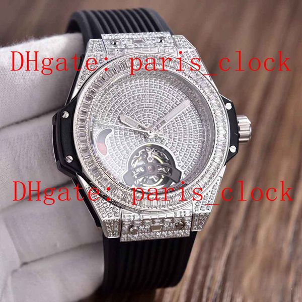 

Luxury man 039 fully automatic mechanical flywheel core 43mm316 teel mirage coated gla comfortable rubber belt men 039 watch, Slivery;brown