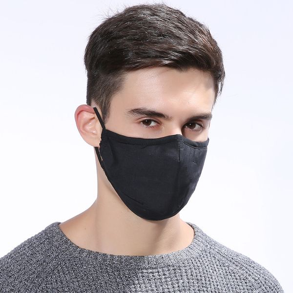 

DHL Kpop хлопок черный серый маска Рот маска для лица против РМ2,5 Фильтр из активированного угля корейски Ткань маска для лица MK09