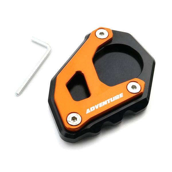 

motorcycle kickstand shoes for 790 1050 adventure 1190 adventure r 1290 side stand enlarger extension plate