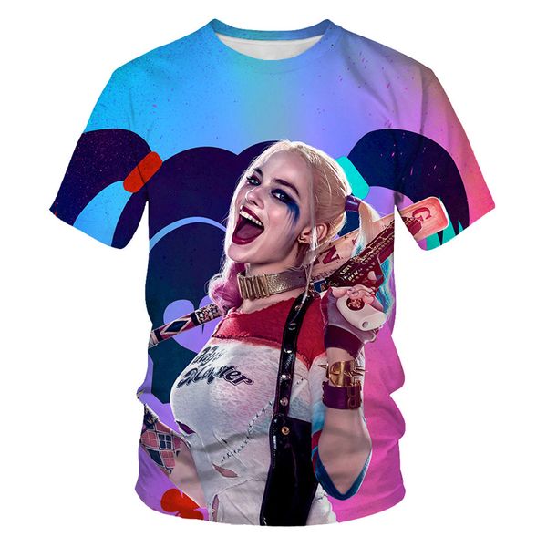 

new beautiful girl 3dt shirt fashion casual men's round neck t-shirt men's, White;black