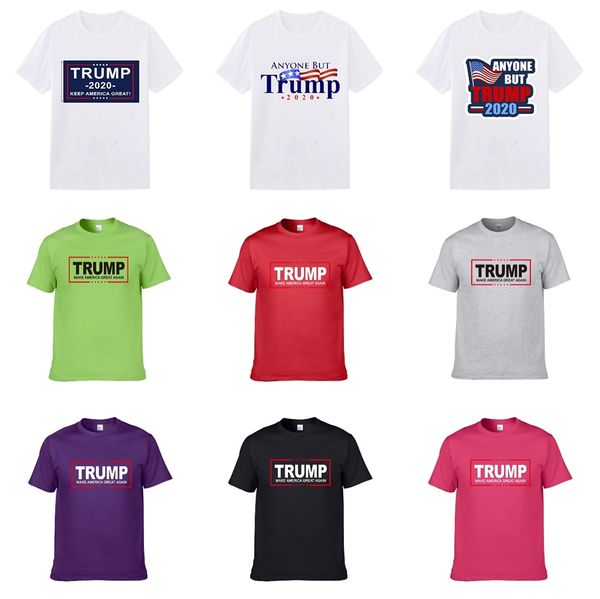

true mens designer trump t shirts red tee summer clothes men fashion trump t-shirt male 100% cotton tees size m-3xl #605, White;black